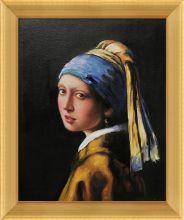 Girl with a Pearl Earring Pre-Framed