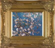 Branches of an Almond Tree in Blossom Pre-Framed