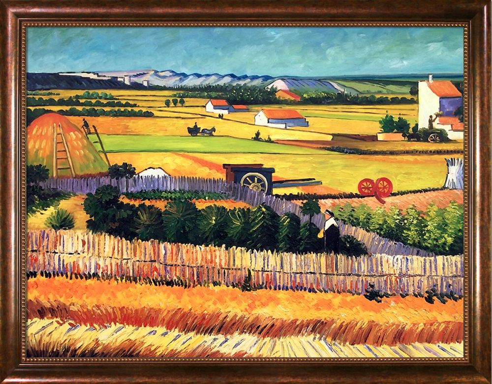 The Harvest Pre-Framed - Verona Cafe Frame 30"X40"
