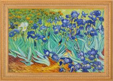 Irises Pre-Framed