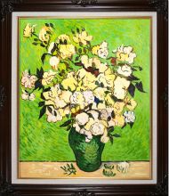 Vase with Roses Pre-Framed