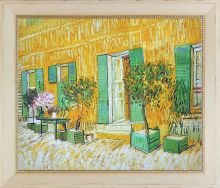 Exterior of a Restaurant at Asnieres Pre-Framed