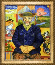 Portrait of Pere Tanguy Pre-Framed