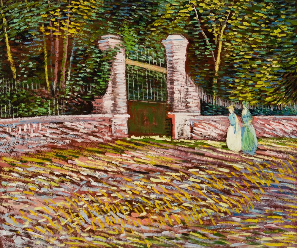 Enterance to the Voyer-d'Argenson Park at Asnieres