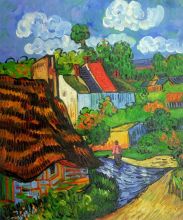 Houses in Auvers 2