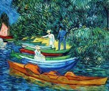 Rowing Boats on the Banks of the Oise, 1890