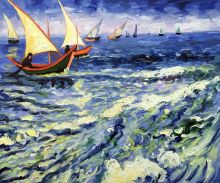 Seascape at Saintes Maries de la Mer