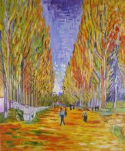 The Allee of Alyscamps, 1888