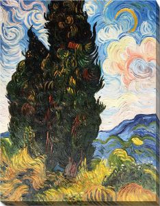 Two Cypresses Gallery Wrap