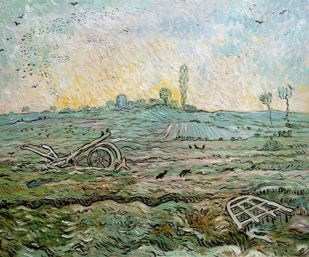The Plough and the Harrow (After Millet), 1890
