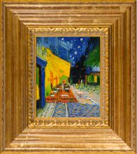 Cafe Terrace at Night Pre-Framed