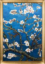 Branches Of An Almond Tree In Blossom Pre-Framed