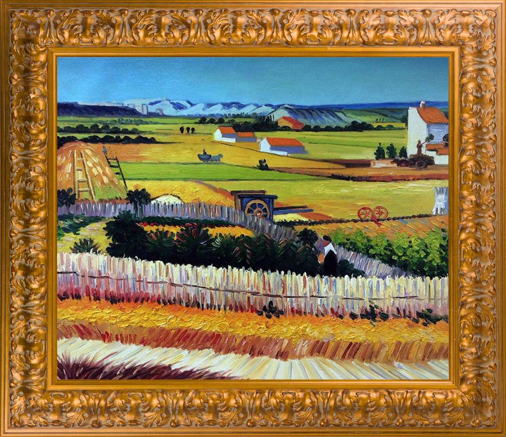 The Harvest Pre-Framed - Sicilian Gold Frame 20" X 24"