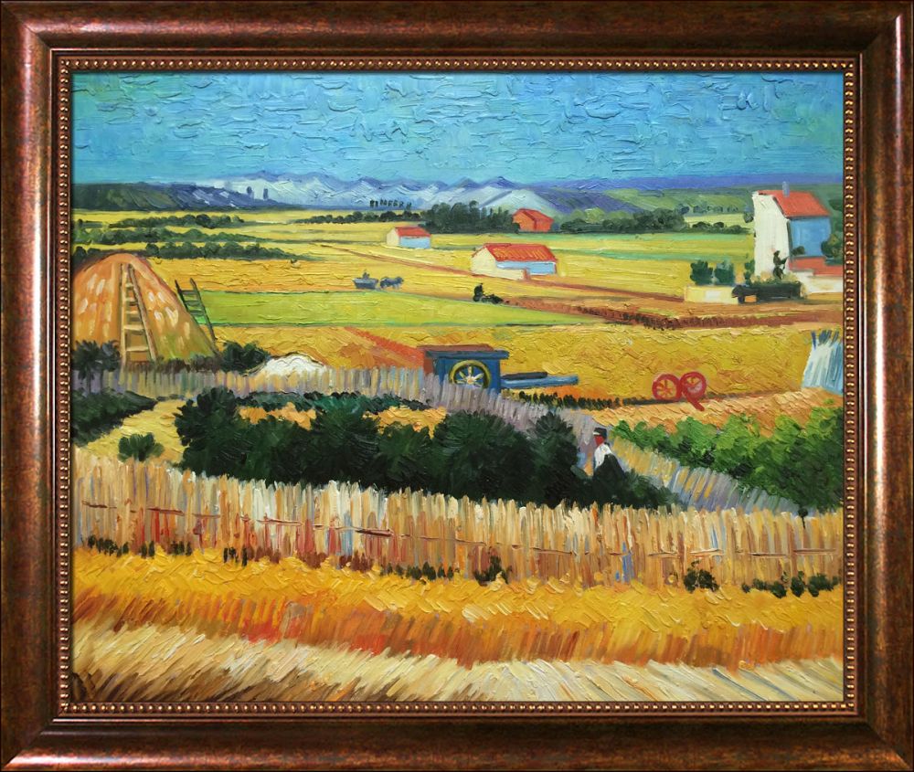 The Harvest Pre-Framed - Verona Cafe Frame 20"X24"