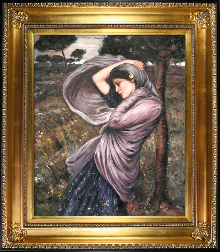 Boreas Pre-Framed - Regency Gold Frame 20"X24"