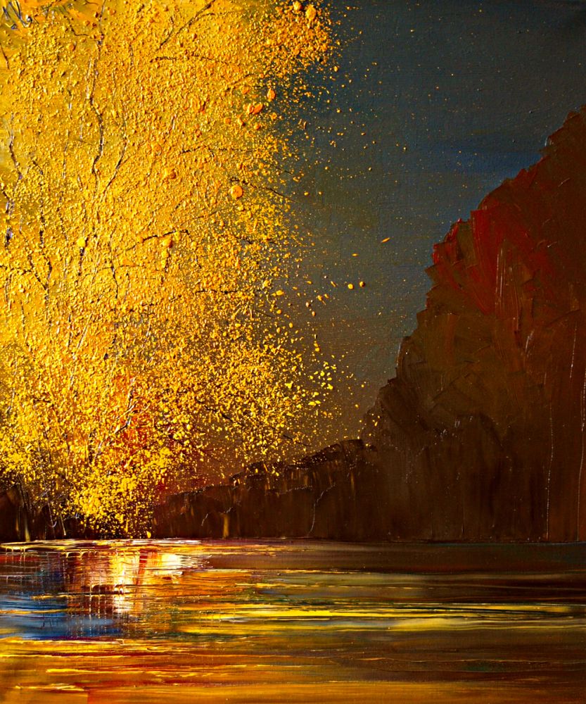 Autumn (Gold Splatter)