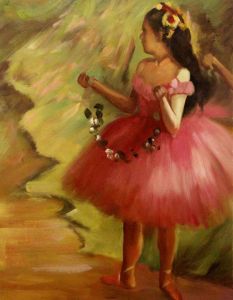 Dancer in Pink Dress