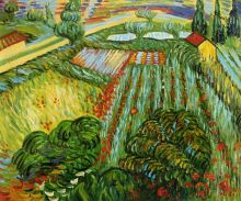 Field with Poppies in Saint Remy, 1889