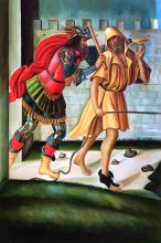 Figures on the Road to Calvary