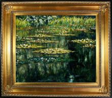 Water Lilies Pre-Framed