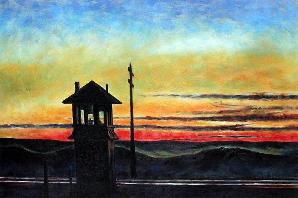 Railroad Sunset