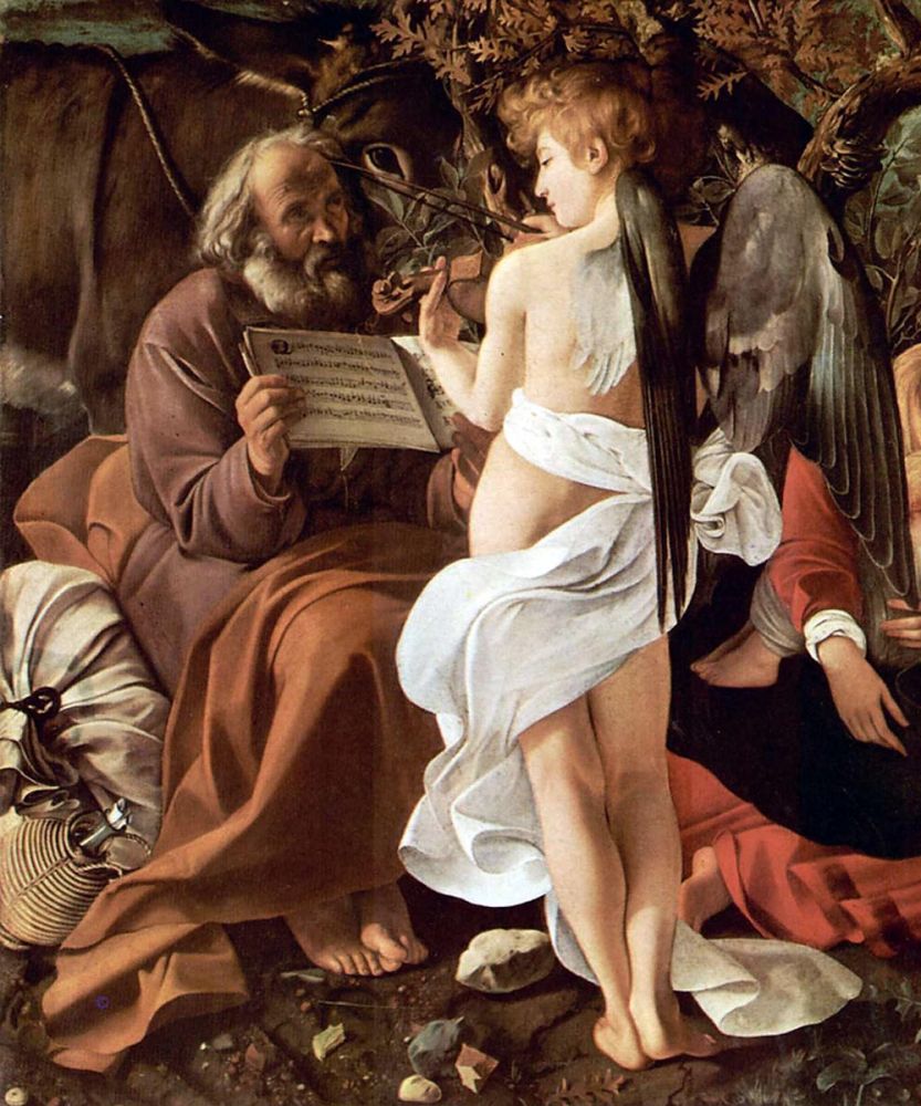 Rest on the Flight into Egypt (detail)