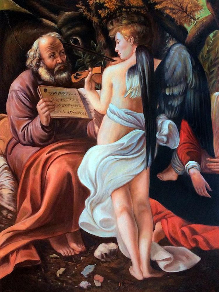 Rest on the Flight into Egypt (detail)