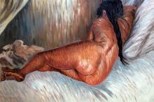 Nude Woman Reclining, Seen from the Back