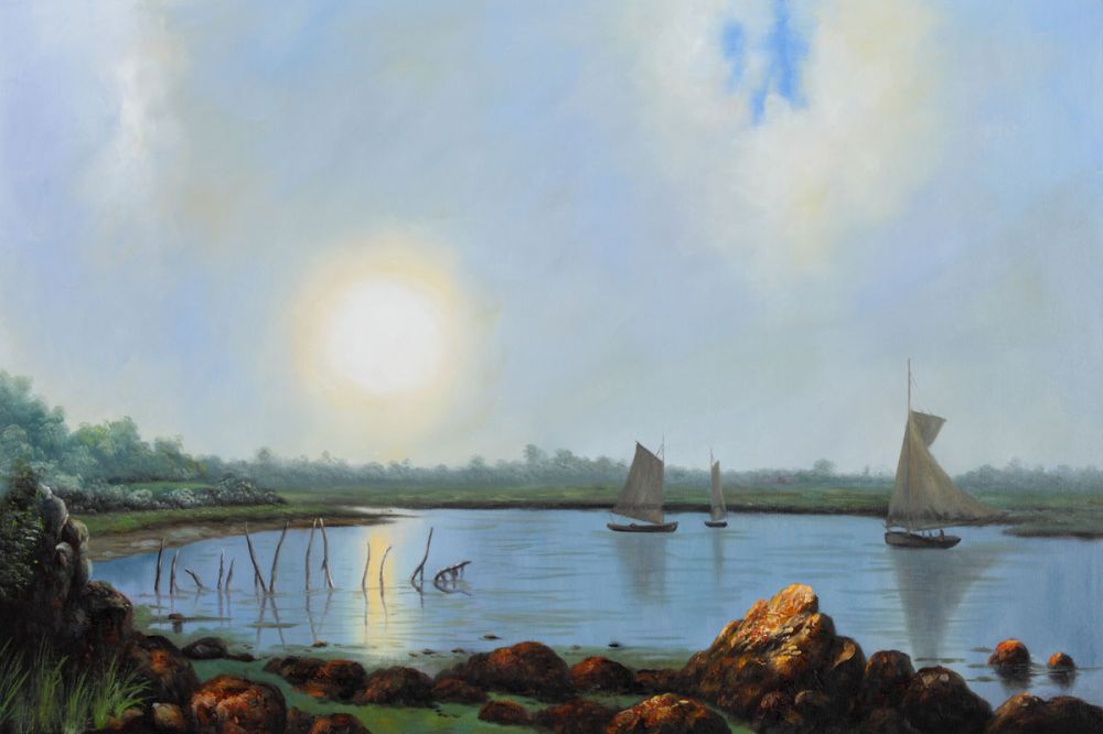 York Harbor Coast of Maine