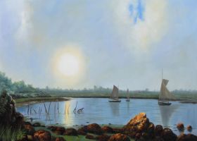 York Harbor Coast of Maine