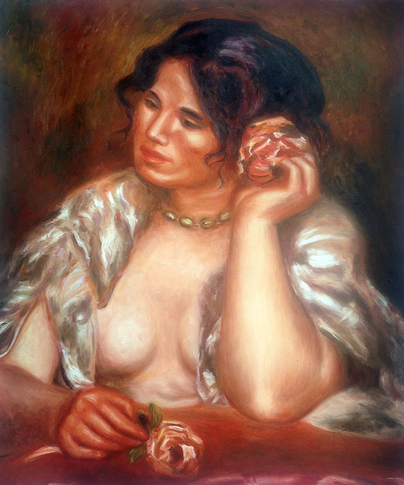 Gabrielle with a Rose, 1911