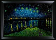 Starry Night Over the Rhone Pre-Framed
