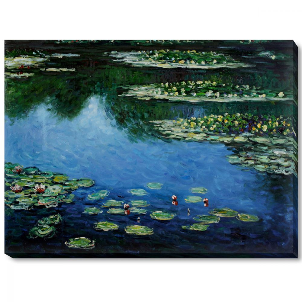 Water Lilies Gallery Wrap - Gallery Wrap 36"X48"