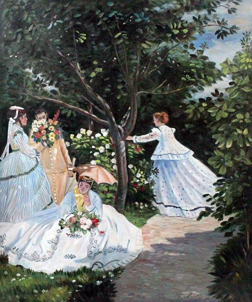 Women in the Garden, 1866