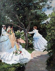 Women in the Garden, 1866