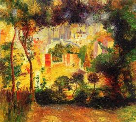 Looking Out at the Sacre Coeur, 1896