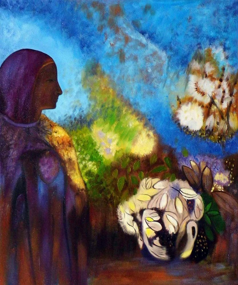 Girl With Chrysanthemums, 1905