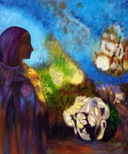 Girl With Chrysanthemums, 1905