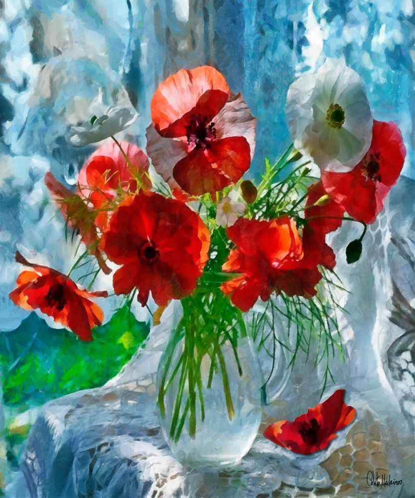 Still Life with Poppies