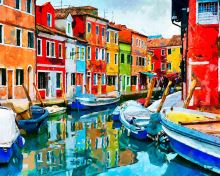 Colorful Canal