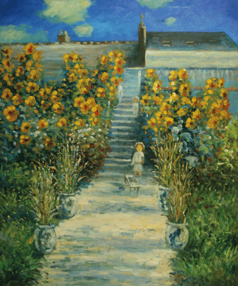 The Artist's Garden at Vetheuil
