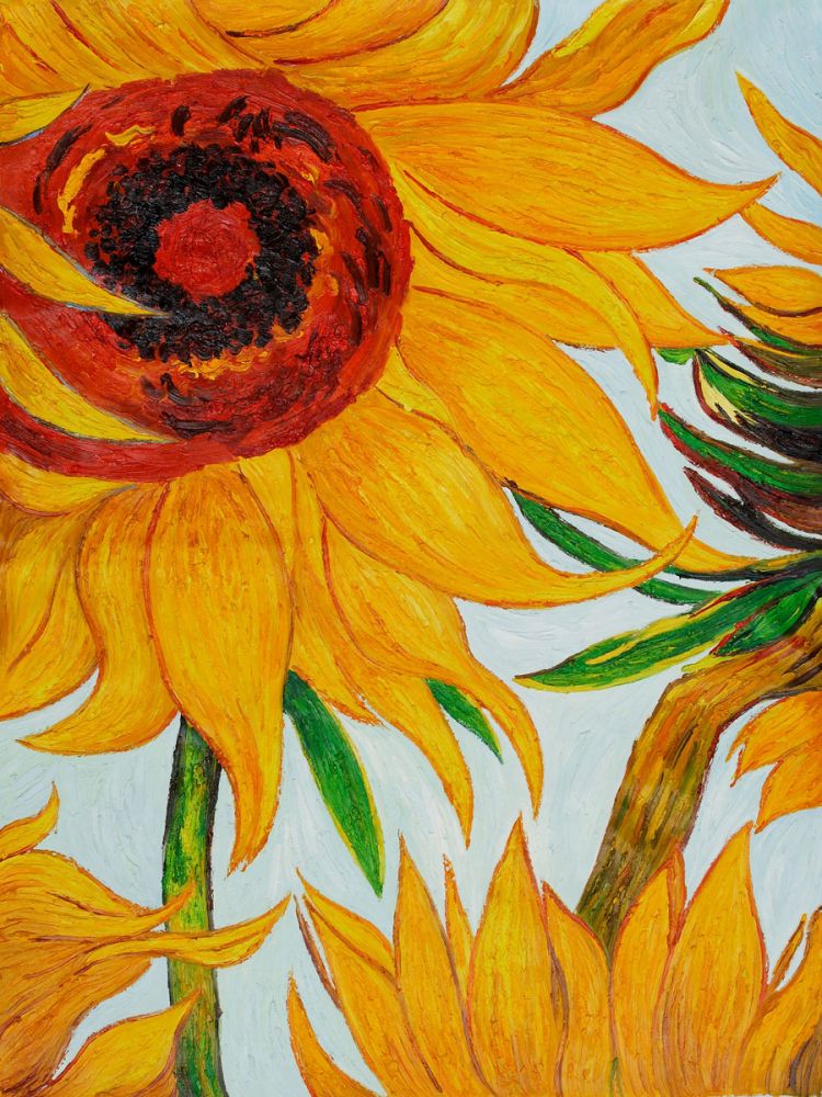 Sunflowers (detail)