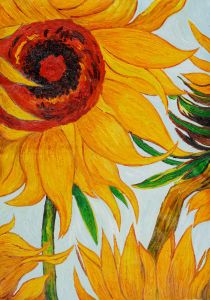 Sunflowers (detail)