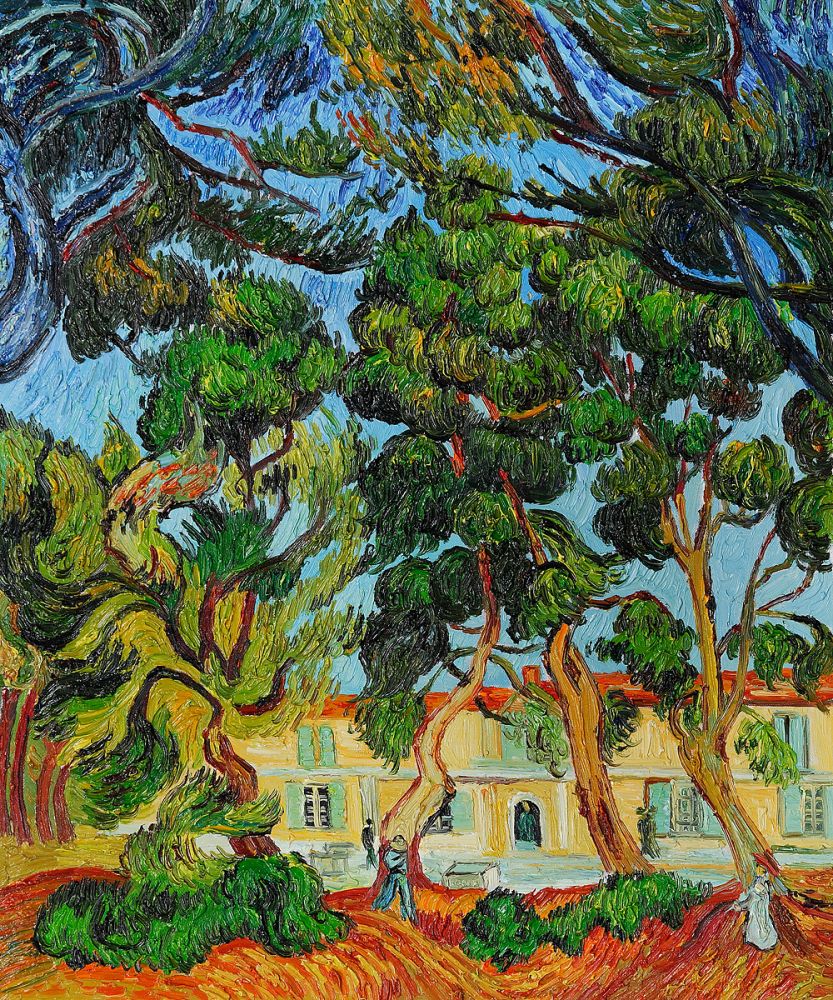 Trees in the Garden of St Pauls Hospital