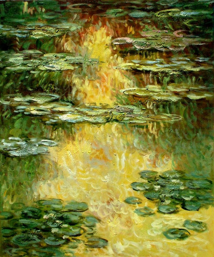 Water Lilies (Yellow Hue)