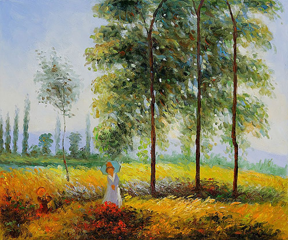 Under the Poplars, Sunlight Effect