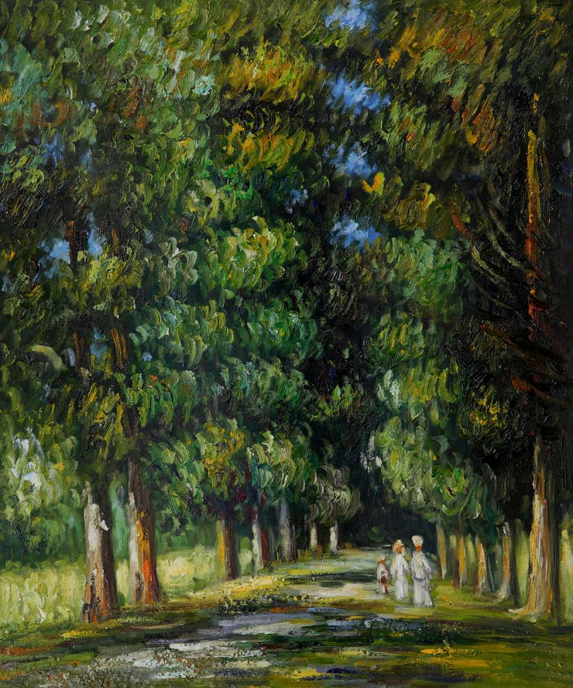 Avenue Through The Undergrowth