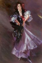 Portrait of Anita de la Ferie The Spanish Dancer, 1900