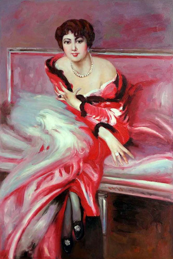 Portrait Of Madame Juillard In Red, 1912