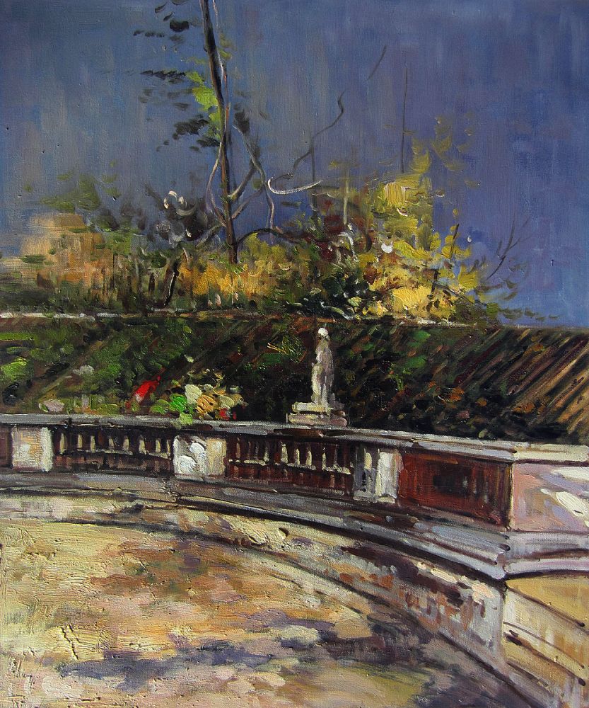 The Red Umbrella, 1872-1875